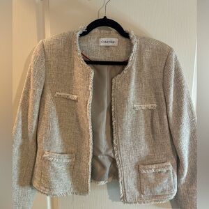 Calvin Klein Tweed Blazer